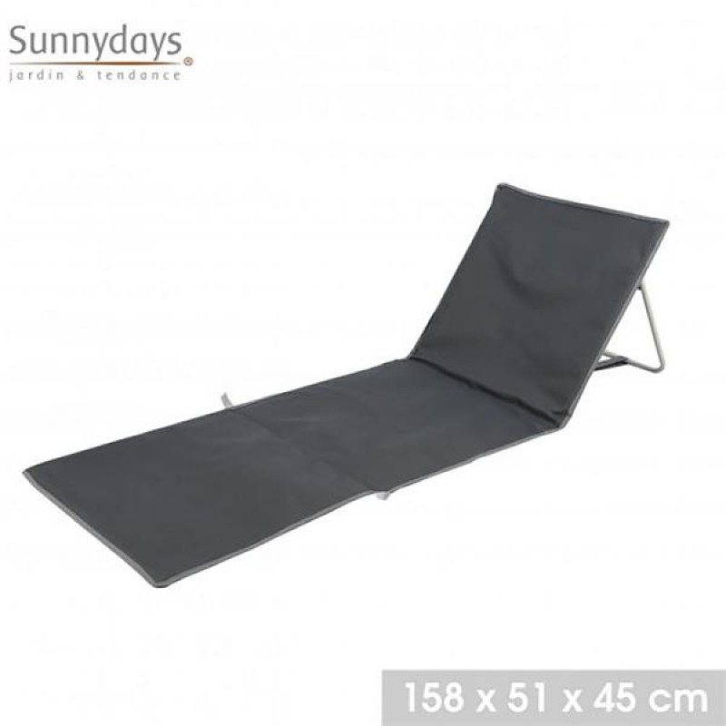 Beach Mat Dark Grey