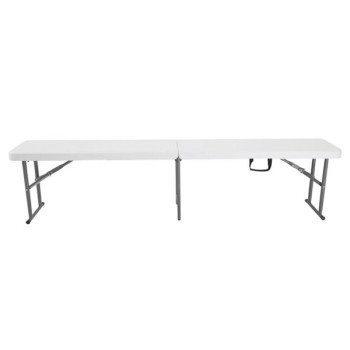 Folding White Bench