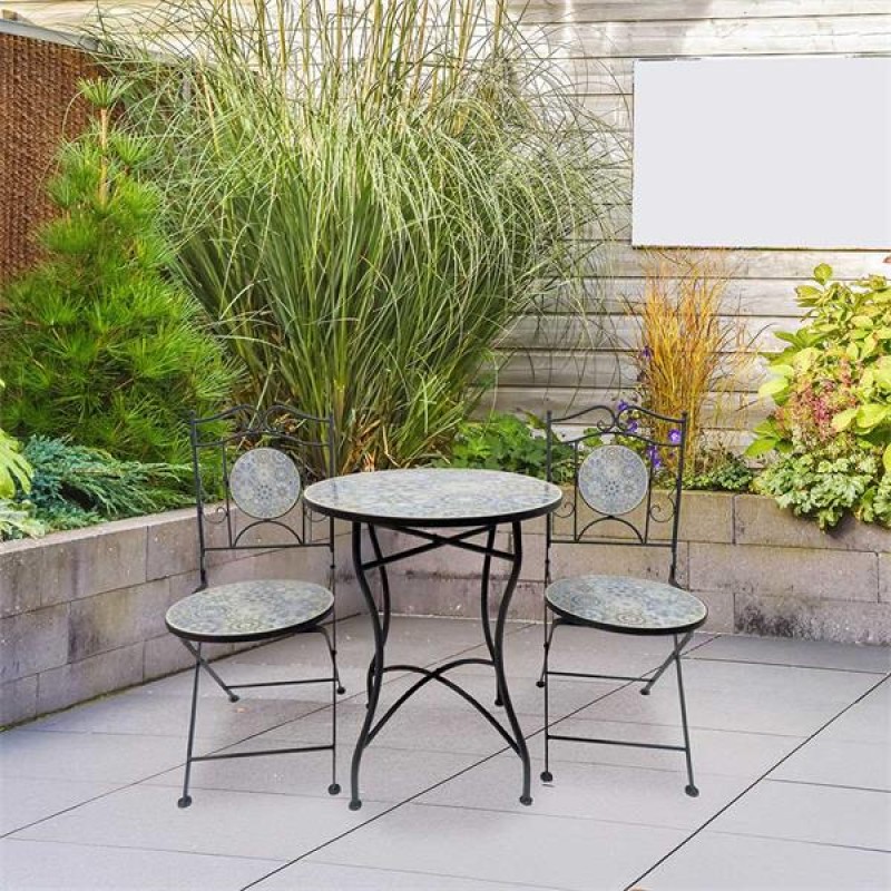 Avignon Mosaic Bistro Set