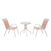 Eze Plush Pink Bistro Set