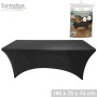 Black Spandex Table Cover