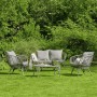 Evora Grey Wicker Lounge Set