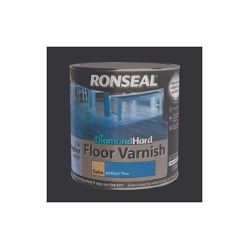 Ronseal Diamond Hard Floor Varnish Antique Pine 2.5L