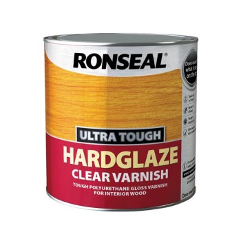 Ronseal Ultra Tough Hardglaze Clear Varnish 2.5L