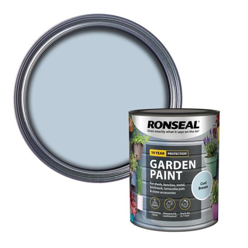 Ronseal Garden Paint Cool Breeze 750ml