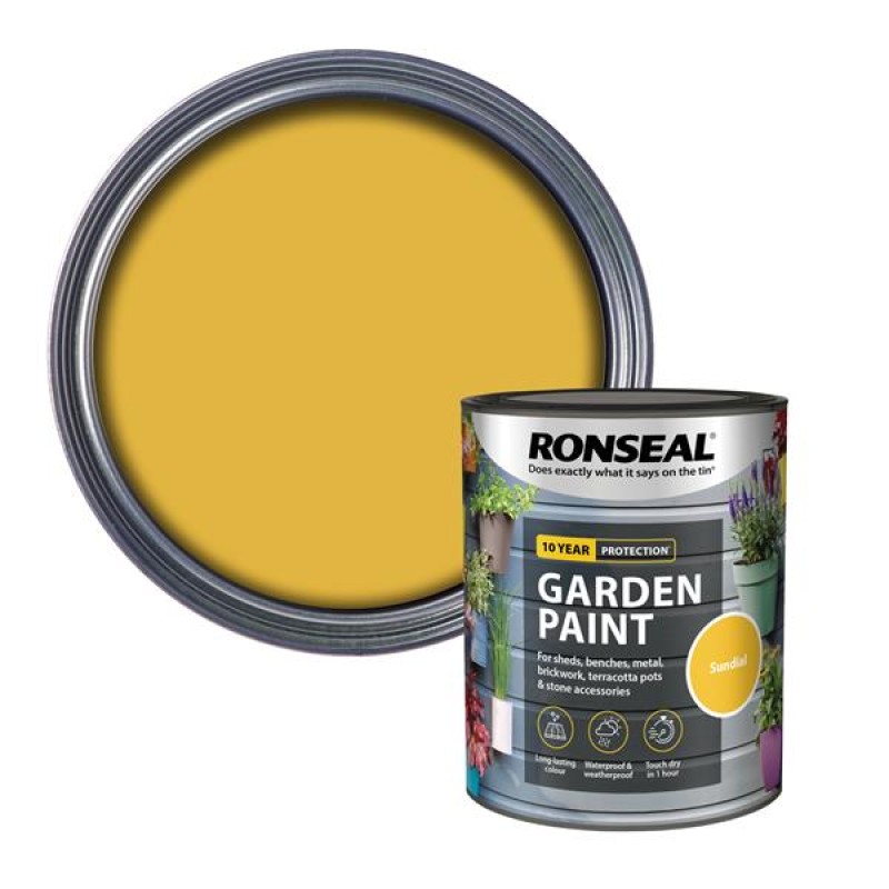 Ronseal Garden Paint Sundial 750ml