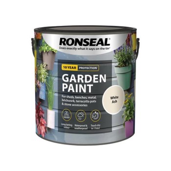 Ronseal Garden Paint White Ash 2.5L