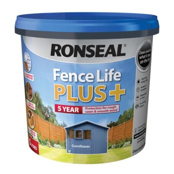 Ronseal Fence Life Plus Cornflower 5L