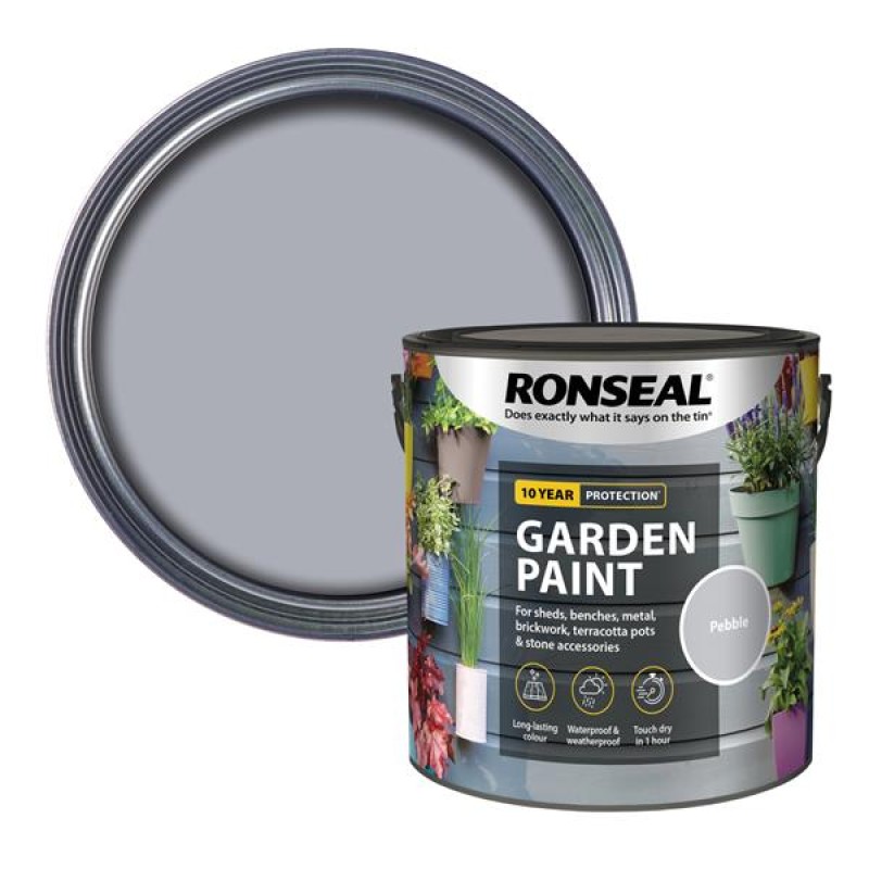 Ronseal Garden Paint Pebble 2.5L