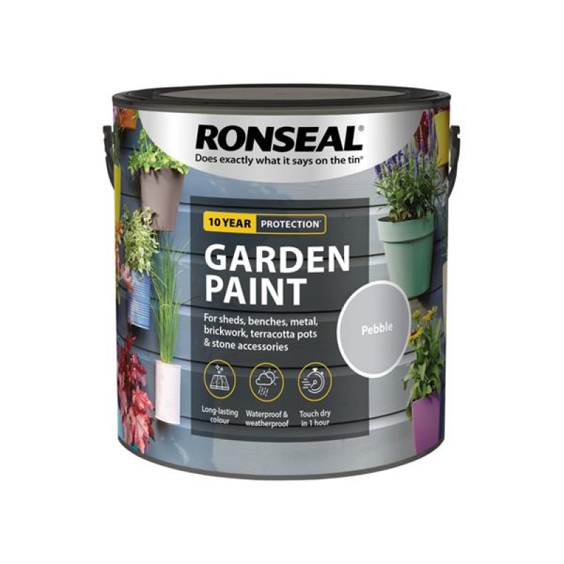 Ronseal Garden Paint Pebble 2.5L