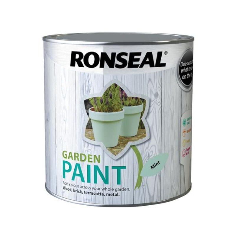 Ronseal Garden Paint Mint 2.5L
