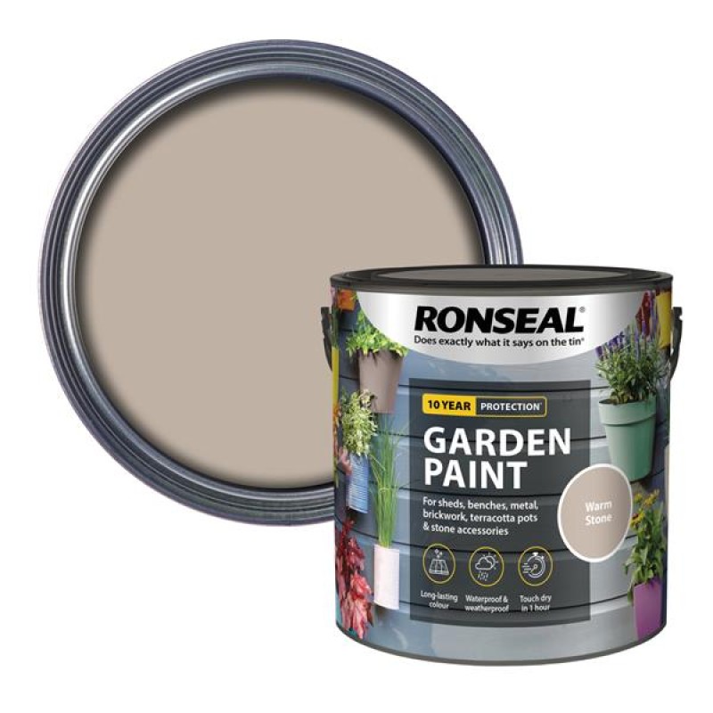 Ronseal Garden Paint Warm Stone 2.5L