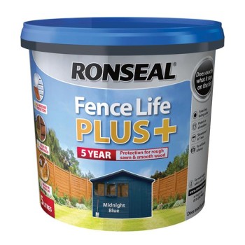 Ronseal Fence Life Plus Midnight Blue 5L