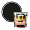 Ronseal 10 Year Woodstain Black Ebony Satin 750ml