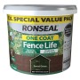 Ronseal One Coat Fence Life Forest Green 12L