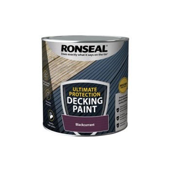 Ronseal Ultimate Protection Decking Paint Blackcurrant 2.5L