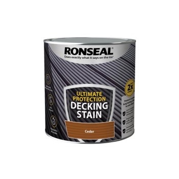 Ronseal Ultimate Protection Decking Stain Cedar 2.5L