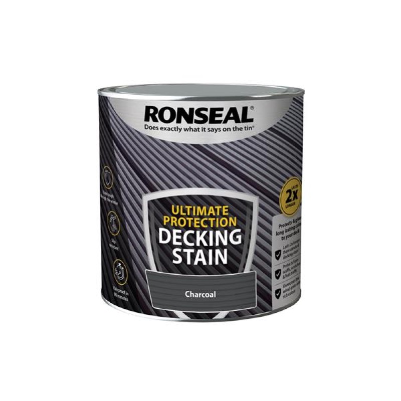 Ronseal Ultimate Protection Decking Stain Charcoal 2.5L