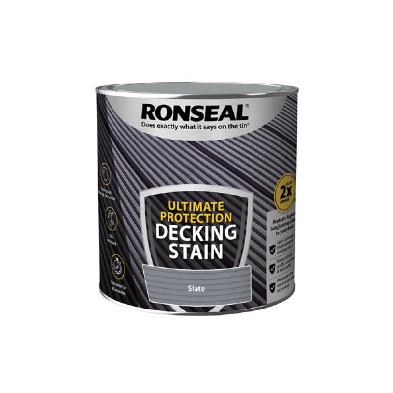 Ronseal Ultimate Protection Decking Stain Slate 2.5L