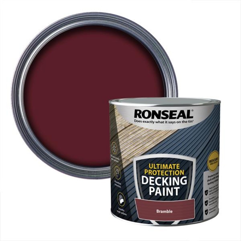 Ronseal Ultimate Protection Decking Paint Bramble 2.5L