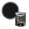 Ronseal Direct to Metal Paint Black Satin 750ml