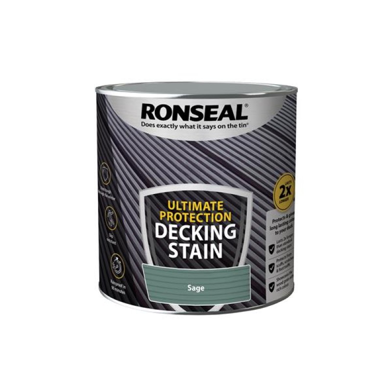 Ronseal Ultimate Protection Decking Stain Sage 2.5L