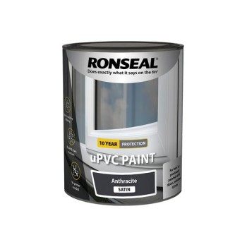 Ronseal uPVC Paint Anthracite Satin 750 ml