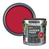 Ronseal Garden Paint Moroccan Red 2.5L