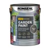 Ronseal Garden Paint Charcoal Grey 5L