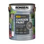 Ronseal Garden Paint Charcoal Grey 5L