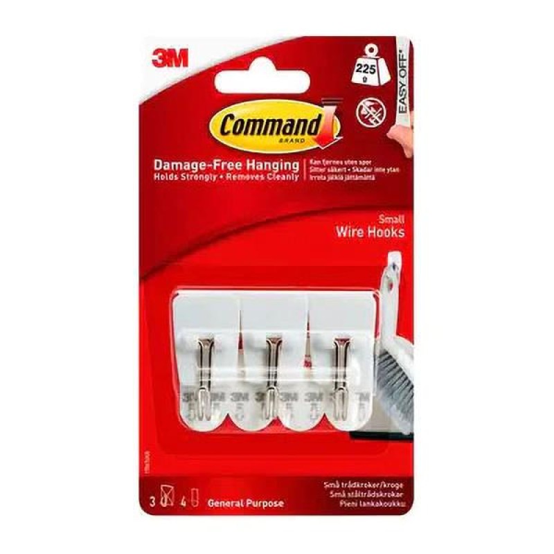 Command 3M Small Wire Hooks