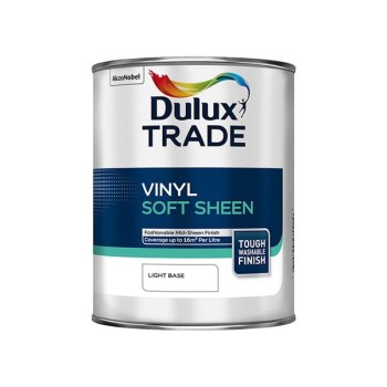 Dulux Trade Vinyl Soft Sheen Light Base 1L