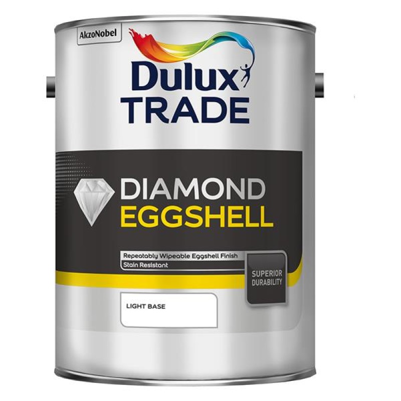 Dulux Trade Diamond Eggshell Light Base 5L