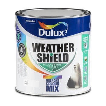Dulux Trade Weathershield Smooth Masonry Medium Base 2.5L