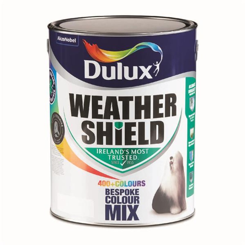 Dulux Trade Weathershield Smooth Masonry Extra Deep Base 5L