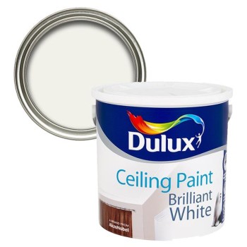 Dulux Ceiling Paint Pure Brilliant White 2.5L