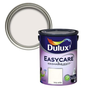 Dulux Easycare Ivory White 5L