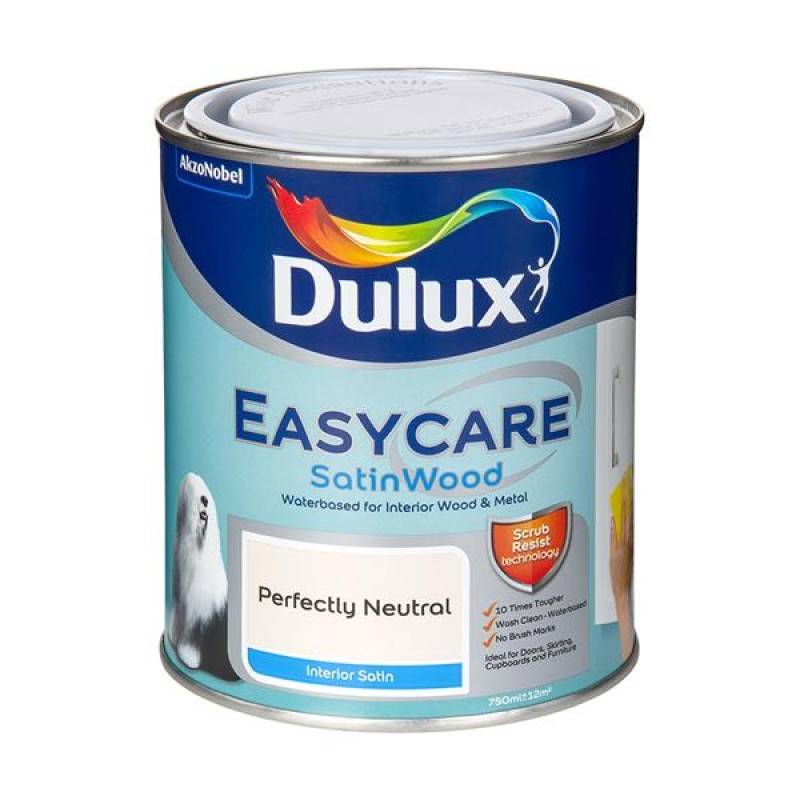 Dulux Easycare Satinwood Perfectly Neutral 750ml