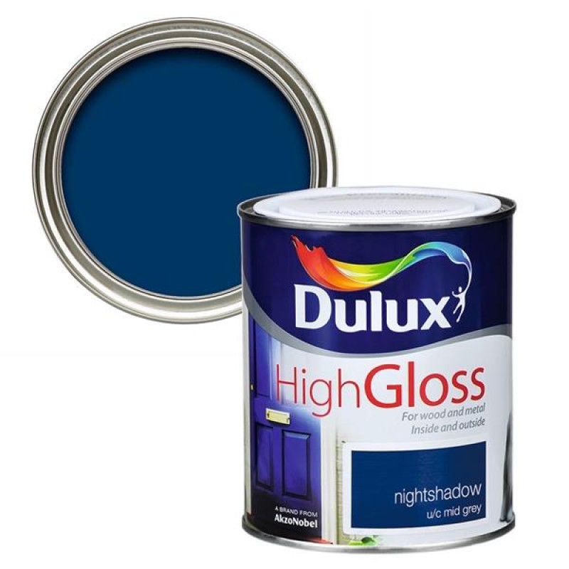 Dulux High Gloss Nightshadow 750ml