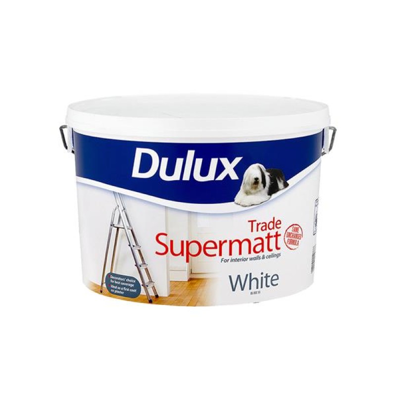 Dulux Supermatt White 10L