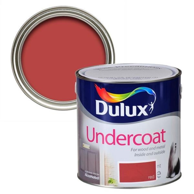 Dulux Undercoat Red 2.5L