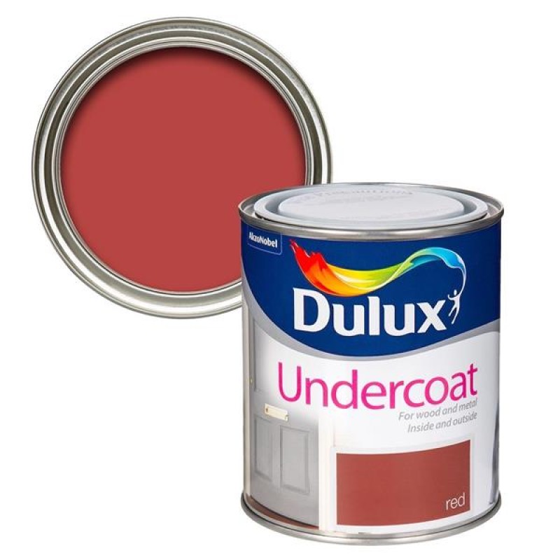 Dulux Undercoat Red 750ml