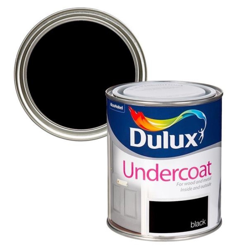 Dulux Undercoat Black 750ml