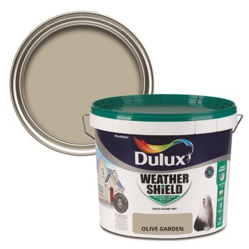 Dulux Weathershield Smooth Masonry Olive Garden