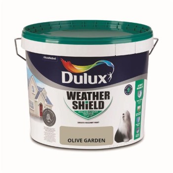 Dulux Weathershield Smooth Masonry Olive Garden