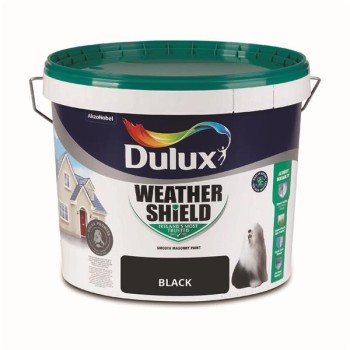 Dulux Weathershield Smooth Masonry Black