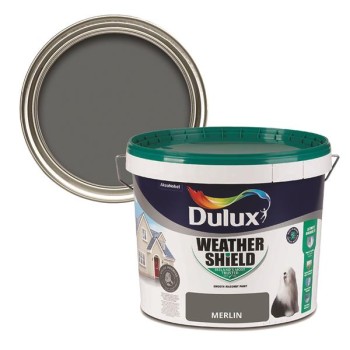 Dulux Weathershield Smooth Masonry Merlin