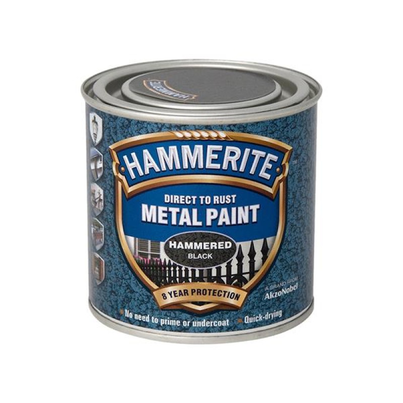 Hammerite Hammered Black 2.5L