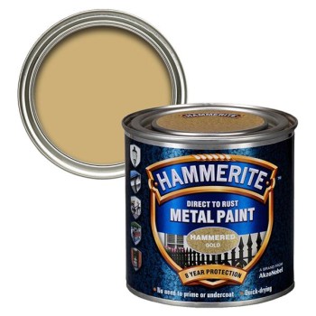 Hammerite Hammered Gold 250ml