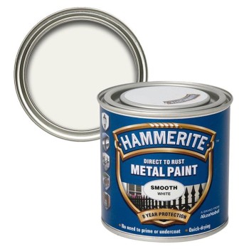 Hammerite Smooth White 250ml